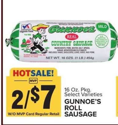Gunnoe’s Roll Sausage