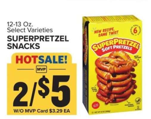 SUPERPRETZEL SNACKS