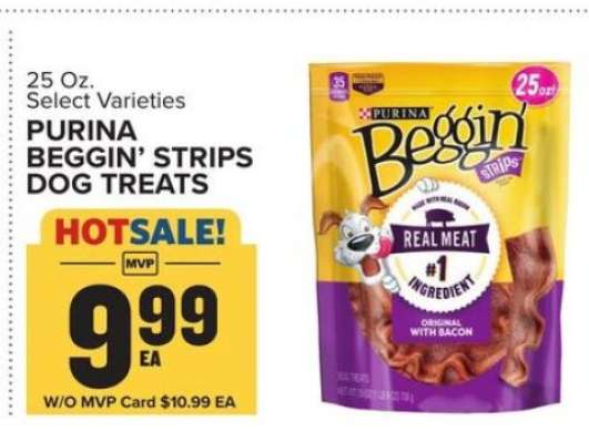 Purina Beggin' Strips Dog Treats