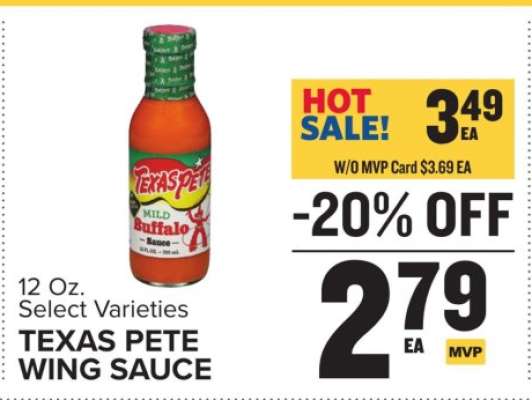 Texas Pete Wing Sauce