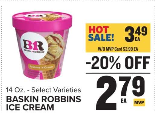 Baskin Robbins Ice Cream