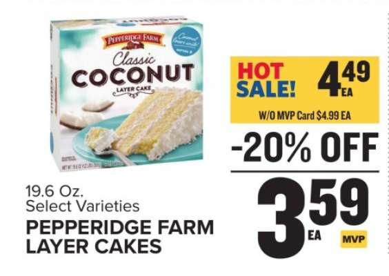 Pepperidge Farm Layer Cakes
