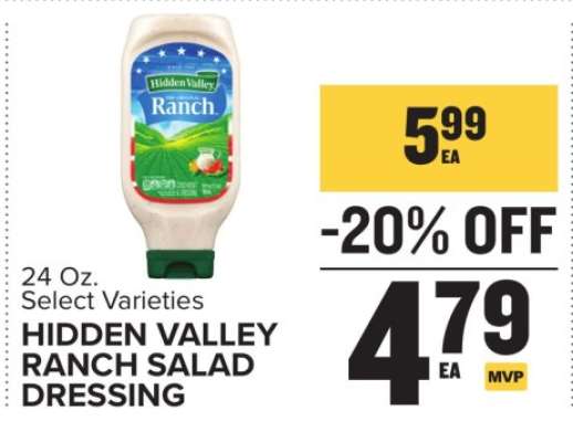 Hidden Valley Ranch Salad Dressing