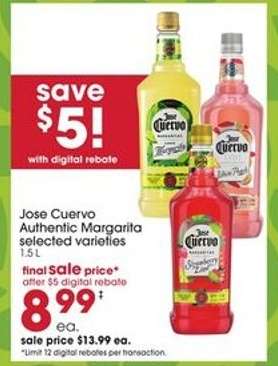 Jose Cuervo Authentic Margarita