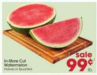 In-Store Cut Watermelon