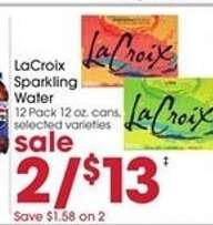 LaCroix Sparkling Water*