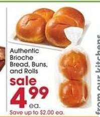 Authentic Brioche Bread, Buns and Rolls
