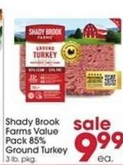 Shady Brook Farms Value Pack 85% Ground Turkey