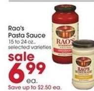 Rao's Pasta Sauce