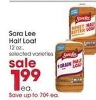 Sara Lee Half Loaf
