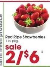 Red Ripe Strawberries