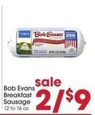 Bob Evans Breakfast Sausage