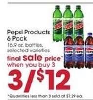 Pepsi Products 6 Pack