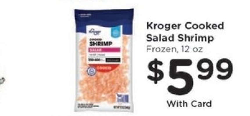 Kroger Cooked Salad Shrimp