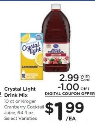 Crystal Light Drink Mix