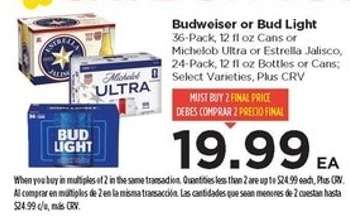 Budweiser or Bud Light