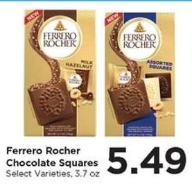 Ferrero Rocher Chocolate Squares