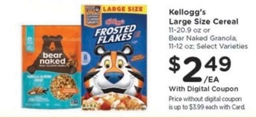 Kellogg's Large Size Cereal