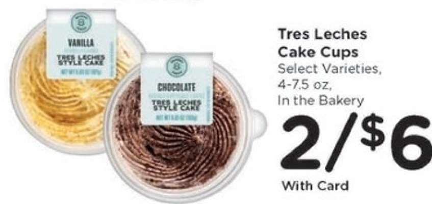 Tres Leches Cake Cups