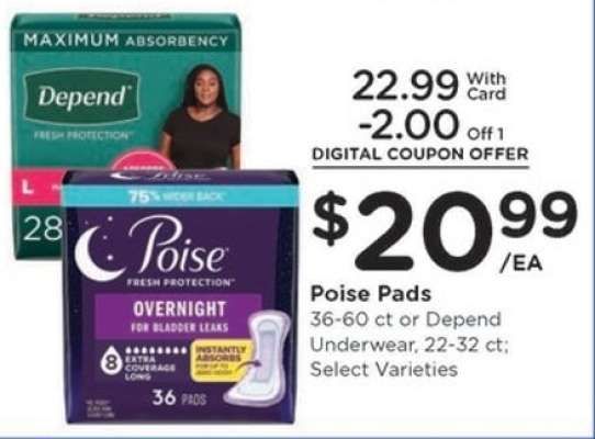 Poise Pads