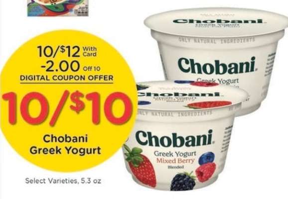Chobani Greek Yogurt