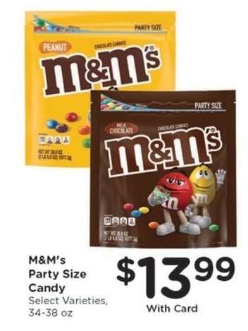 M&M's Party Size Candy
