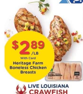 Heritage Farm Boneless Chicken Breasts