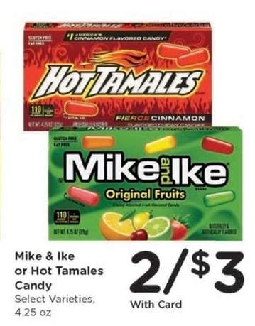 Mike & Ike or Hot Tamales Candy