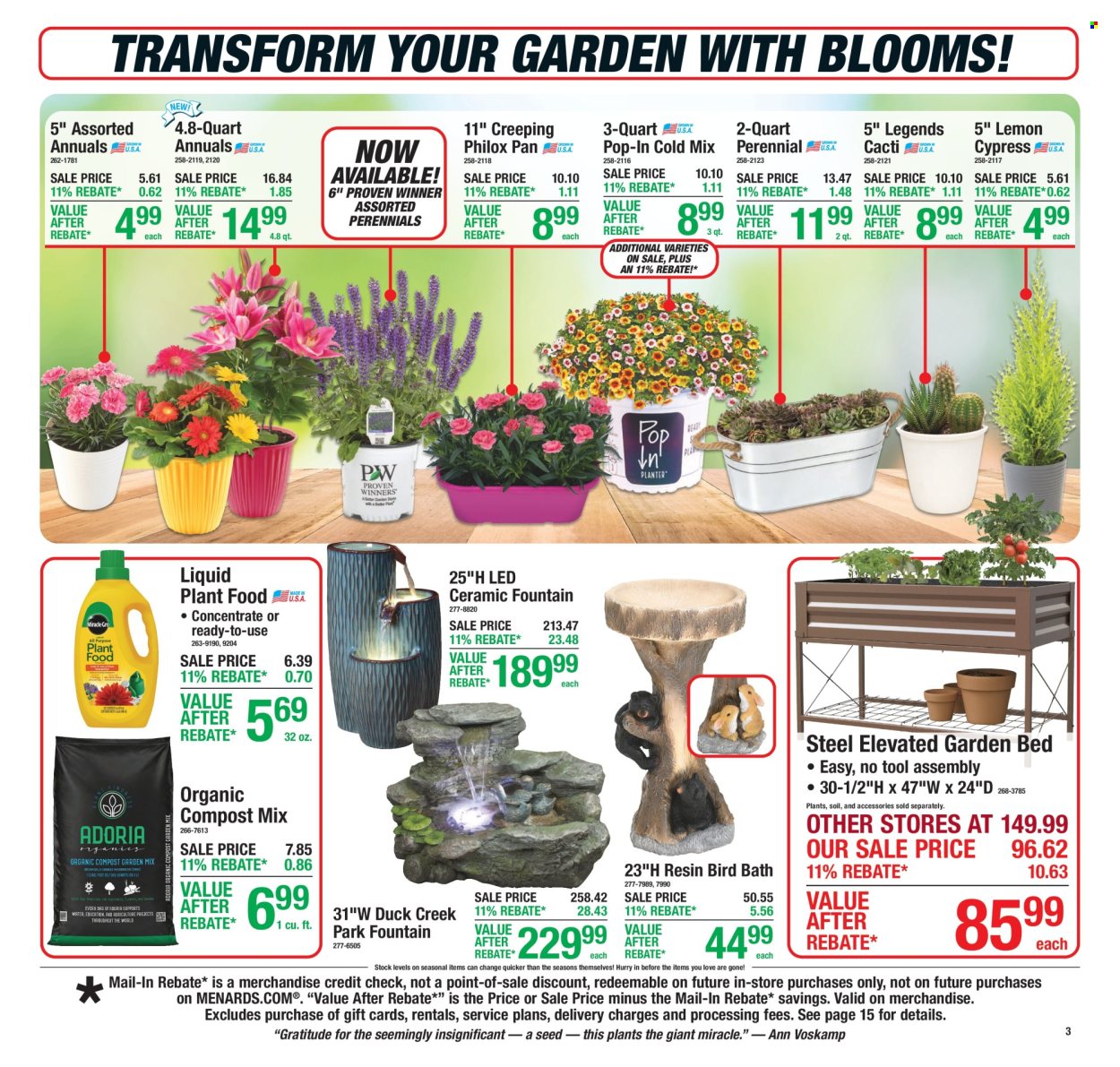 Menards ad - 04/30/2026 - 05/10/2026. Page 3