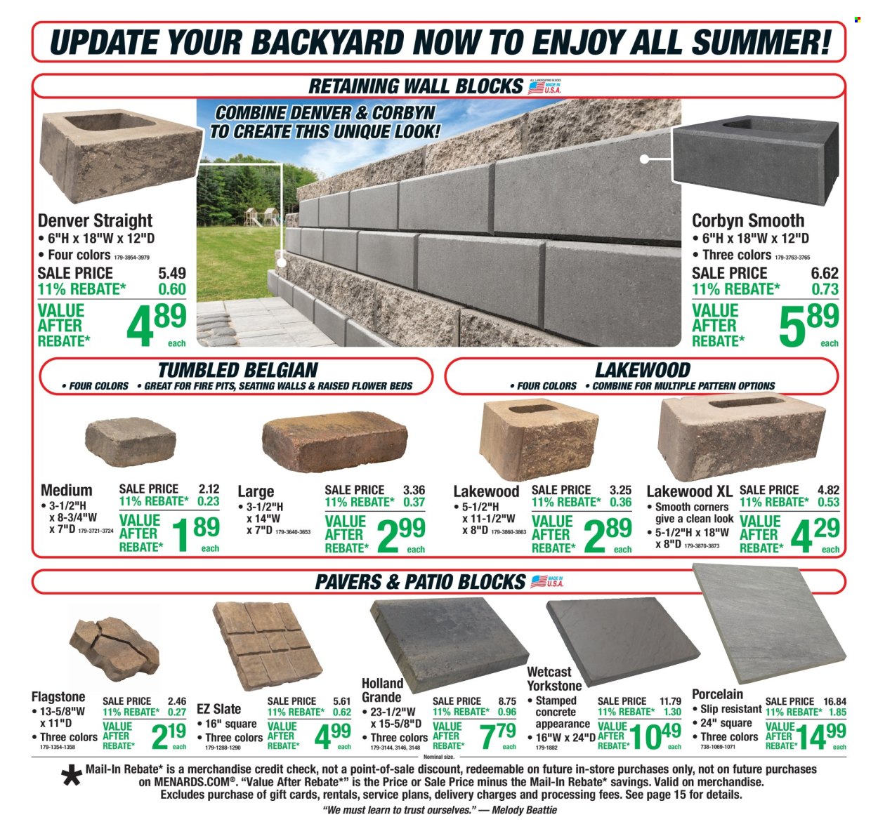 Menards ad - 04/30/2026 - 05/10/2026. Page 7