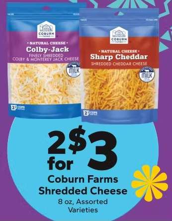 Coburn Farms Shredded Cheese