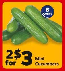Mini Cucumbers