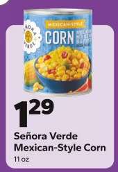 Señora Verde Mexican-Style Corn