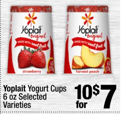 Yoplait Yogurt Cups