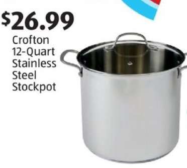 Crofton 12-Quart Stainless Steel Stockpot