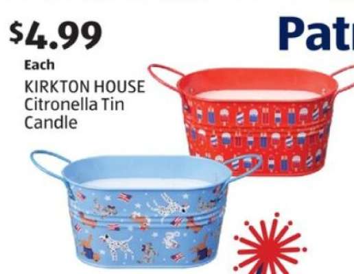 KIRKTON HOUSE Citronella Tin Candle