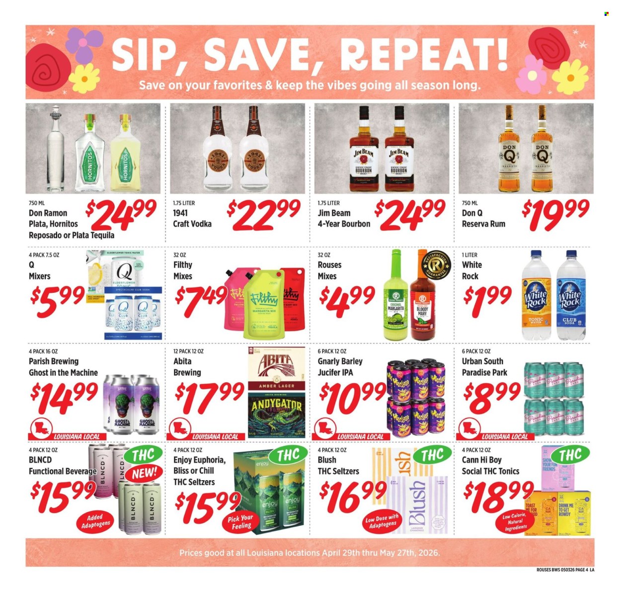 Rouses Markets ad - 04/29/2026 - 05/27/2026. Page 4