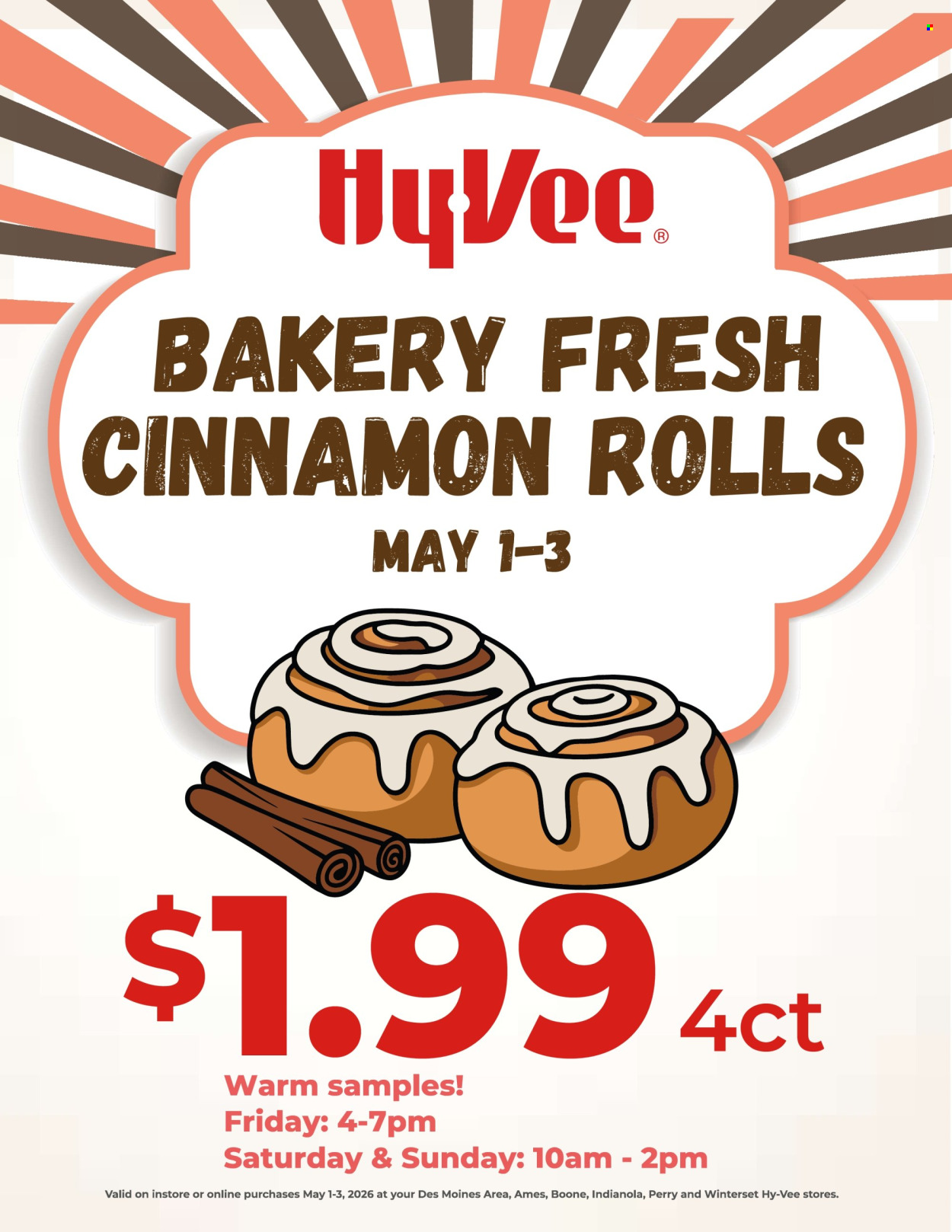 Hy-Vee ad - 05/01/2026 - 05/03/2026. Page 1