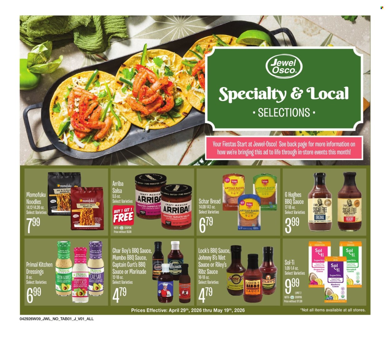 Jewel Osco ad - 04/29/2026 - 05/19/2026. Page 1