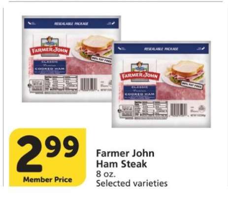 Farmer John Ham Steak