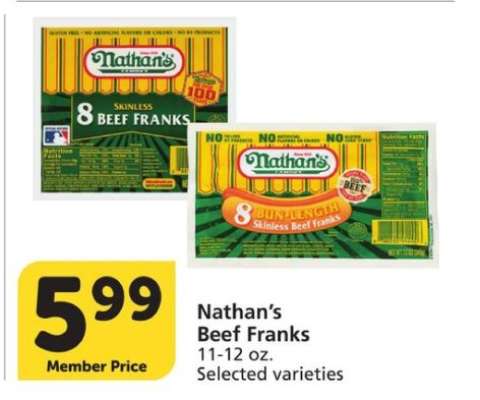 Nathan's Beef Franks