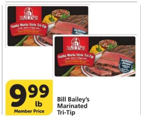 Bill Bailey's Marinated Tri-Tip