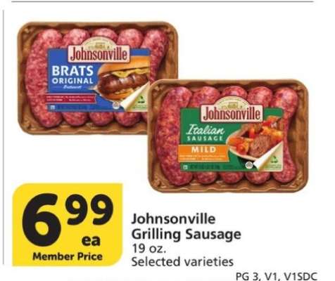 Johnsonville Grilling Sausage