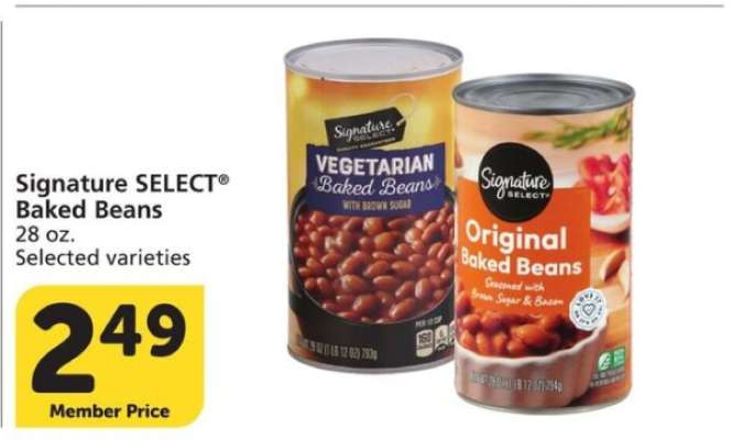 Signature Select Baked Beans