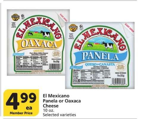 El Mexicano Panela or Oaxaca Cheese