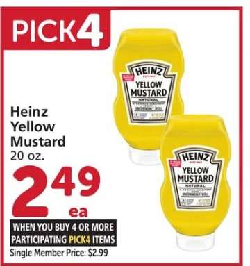 Heinz Yellow Mustard