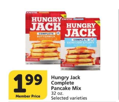 Hungry Jack Complete Pancake Mix