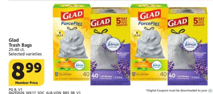 Glad Trash Bags