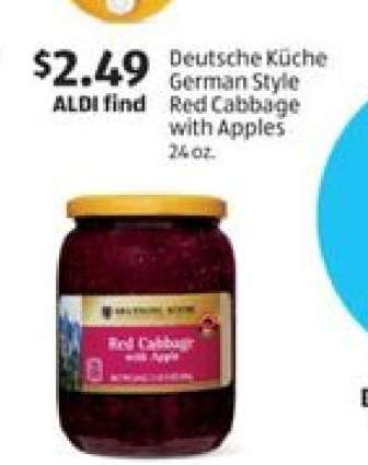 Deutsche Küche German Style Red Cabbage with Apples