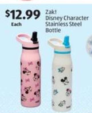 Zak! Disney Character Stainless Steel Bottle